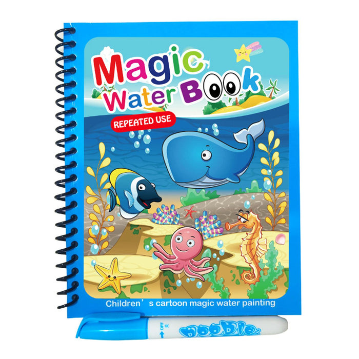 Magic Water Painting Book
