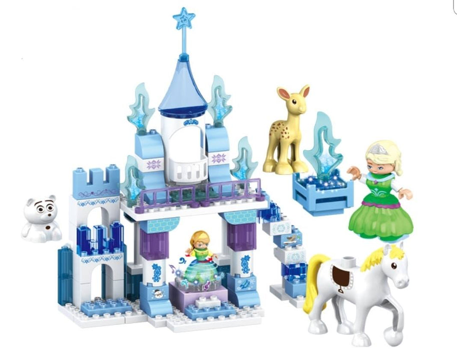 Snow Princess Castle Blocks Set