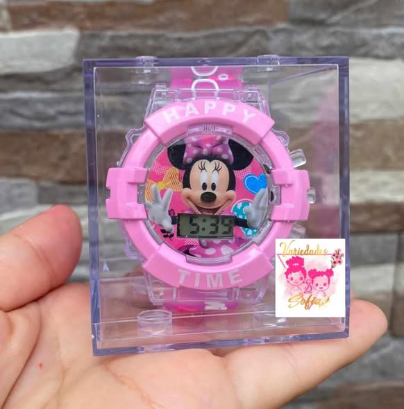 Minnie Mouse Kids Digital Watch with Light & Sound