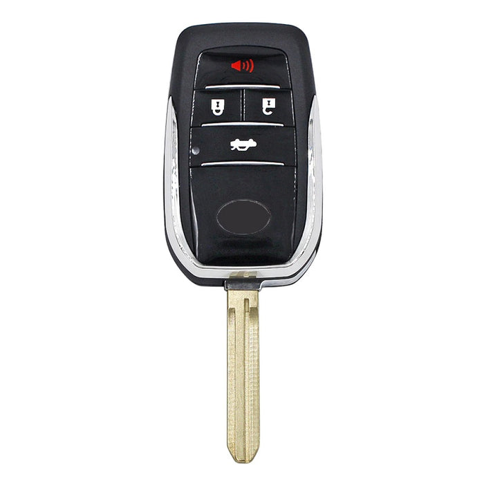 Modified Key 4 Buttons Fob For Toyota