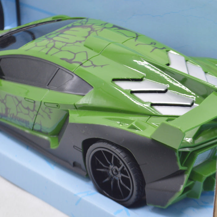 Hulk Theme Avengers Lamborghini RC Racing Car