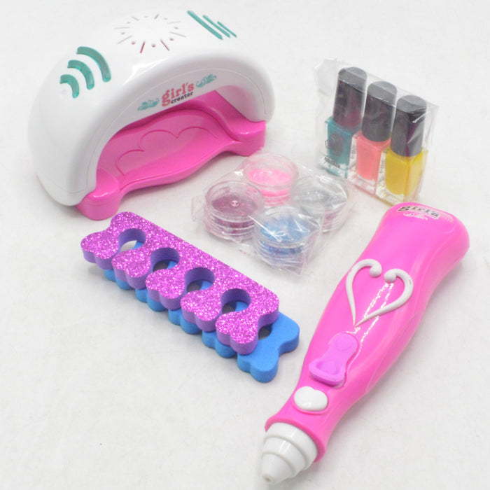 Little Girl Nail Dryer with Light