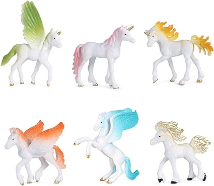 Unicorn Figure 6 Pieces
