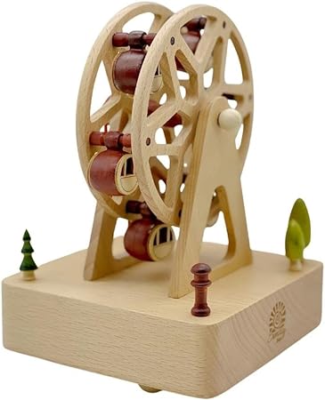 Musical DIY STEM Wooden Wheel Toy