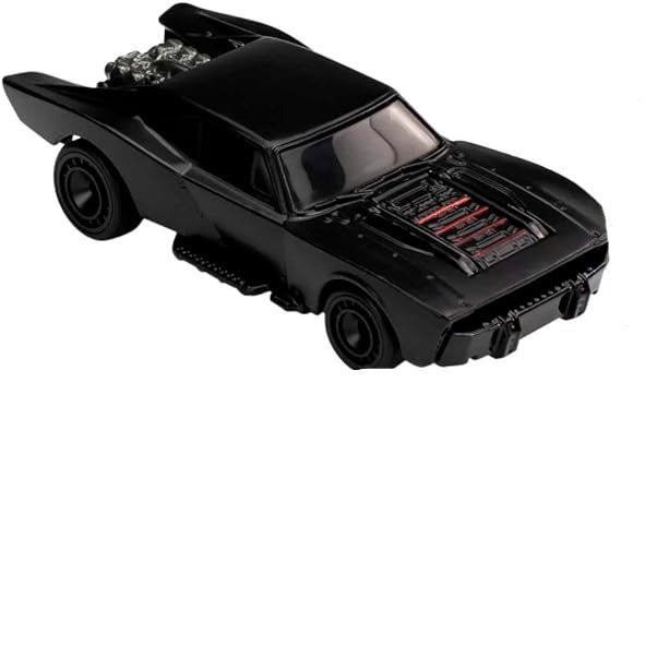 The Batman Batmobile Real Riders Hot Wheel Car