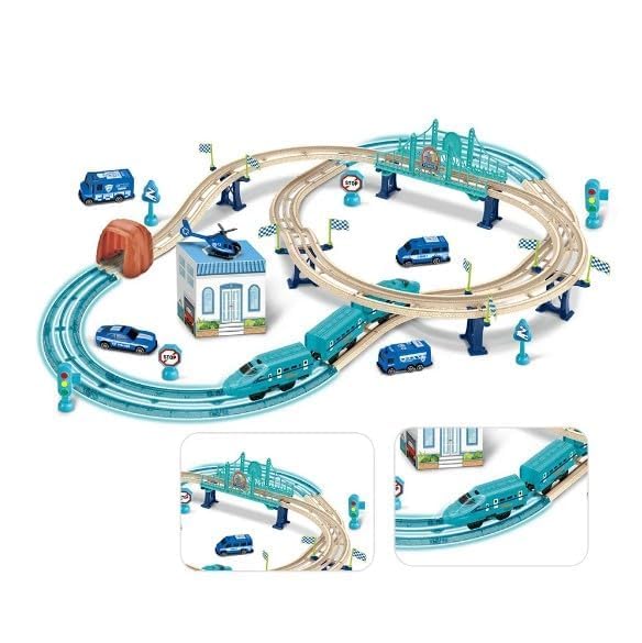 City Train Track Set 66 Pieces
