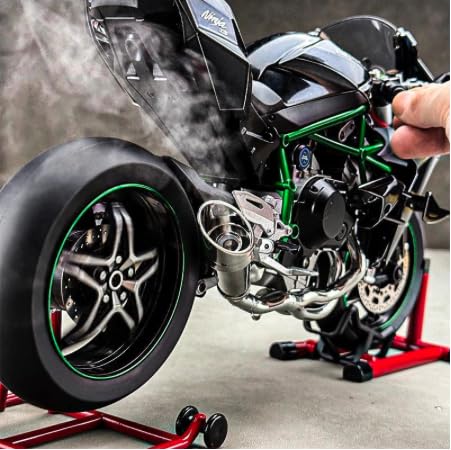 Diecast Kawasaki Ninja Bike with Smoke