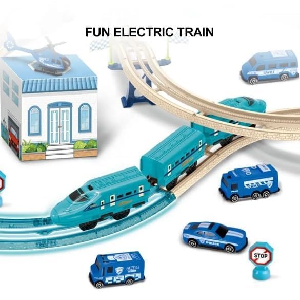 City Train Track Set 66 Pieces