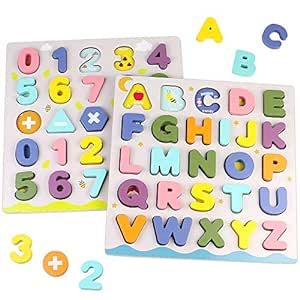Wooden Letter Matching Board