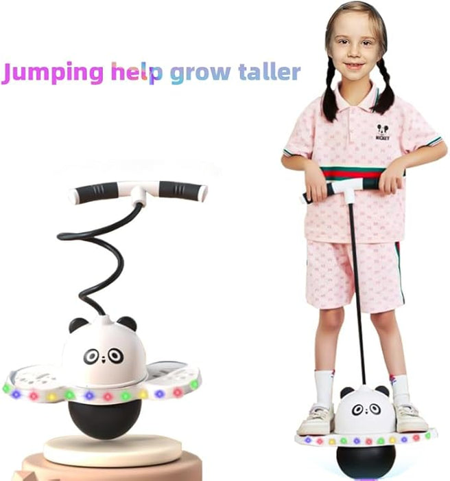 Panda Pogo Jumping Ball with Colorful Lights