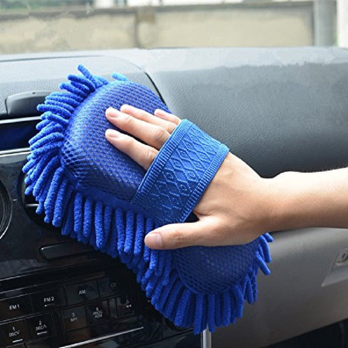 Pack of 3 Washing Gloves Cleaning Car