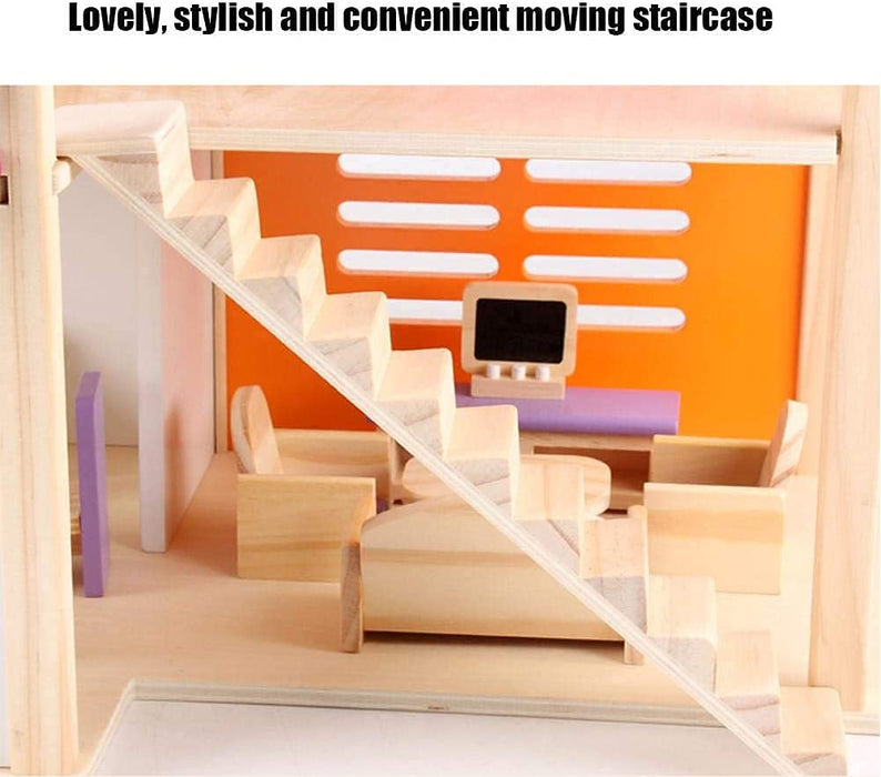 Classic Design Wooden Doll House