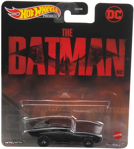 The Batman Batmobile Real Riders Hot Wheel Car