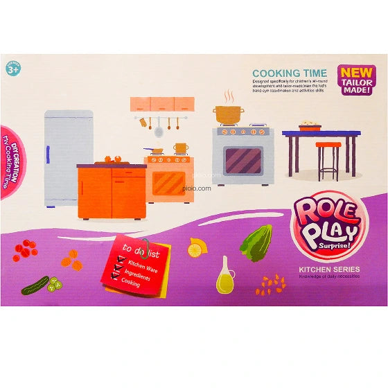 Rechargeable Future Kitchen Set with Accessories