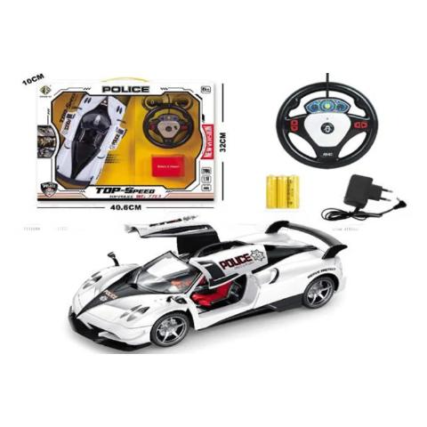 Rechargeable RC Top Speed Police Car
