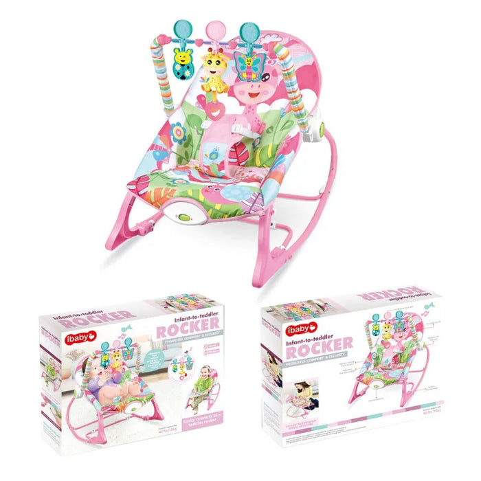 Deluxe Cosy Baby Musical Swing Bouncer Rocker Chair