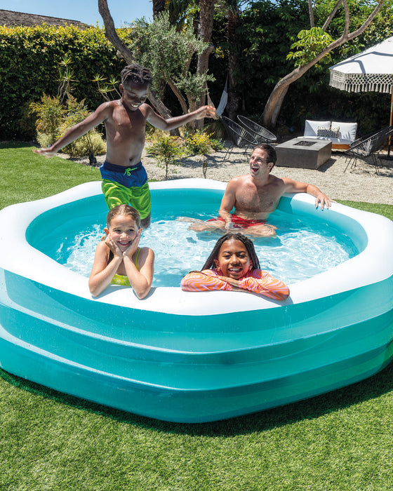 Intex 58492 Swim Center Inflatable Octagonal Pool