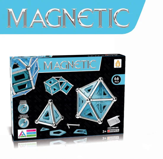 Magnetic Stick Building Blocks 66 Pieces