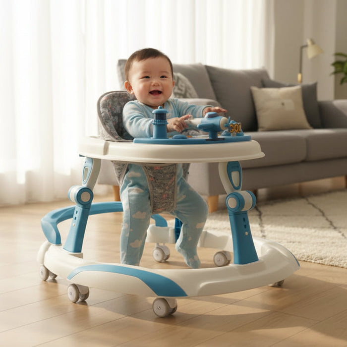 Aircraft Round Baby Walker