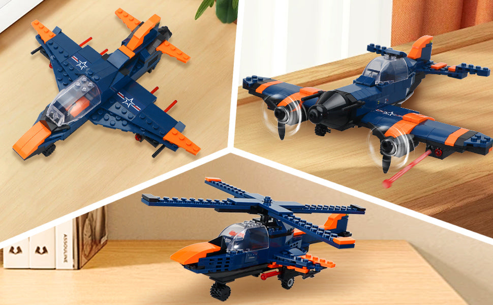 3 in 1  Polar Expedition Brick 248 Pieces