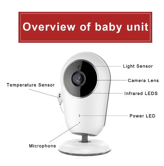 Wireless Baby Monitor with Camera