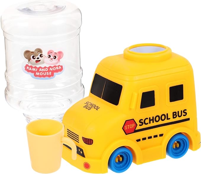 School Bus Shape Water Dispenser