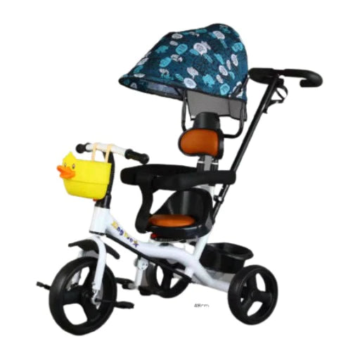 Kids Duck Theme Umbrella Tricycle