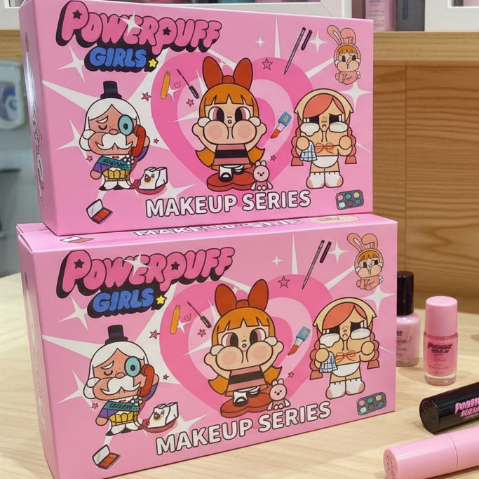 Power Puff Girl Theme Makeup Kit