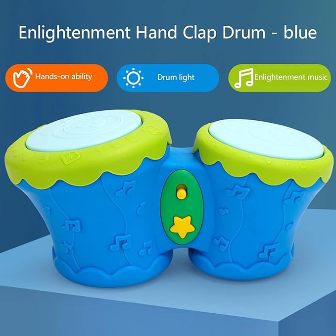 Hand Clap Trigger Drum with Light & Sound