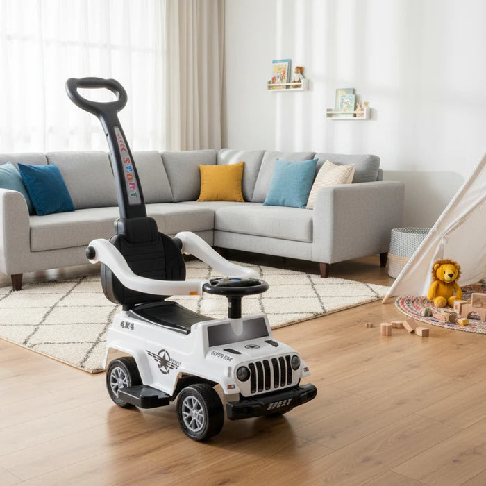 Twinkle Ride on Jeep Push Car