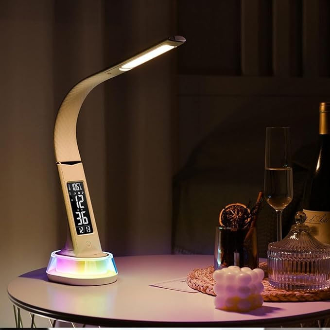 Table Lamp with RGB Lights & LED