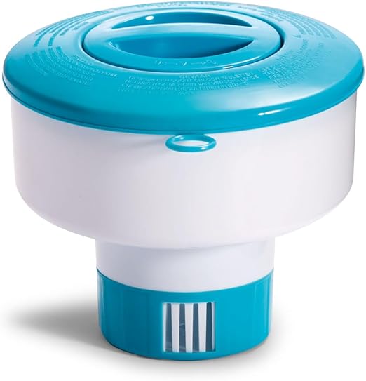 Intex 29041 Floating Chemical Dispenser for Pool & Spa