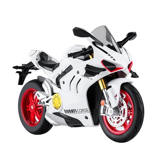 Diecast Ducati Motorcycle with Light & Sound