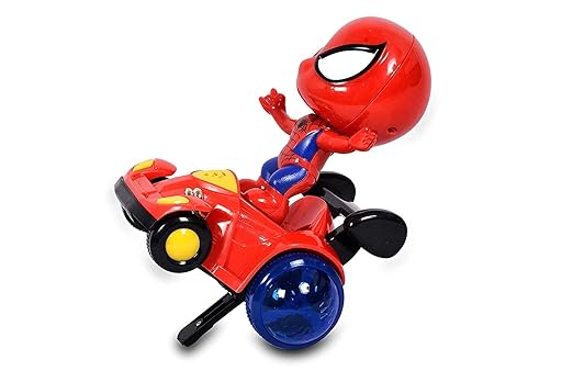 Spinning Spiderman Car with Light & Sound