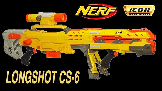Nerf 3 in 1 N-Strike Icon CS-6 Foam Blaster