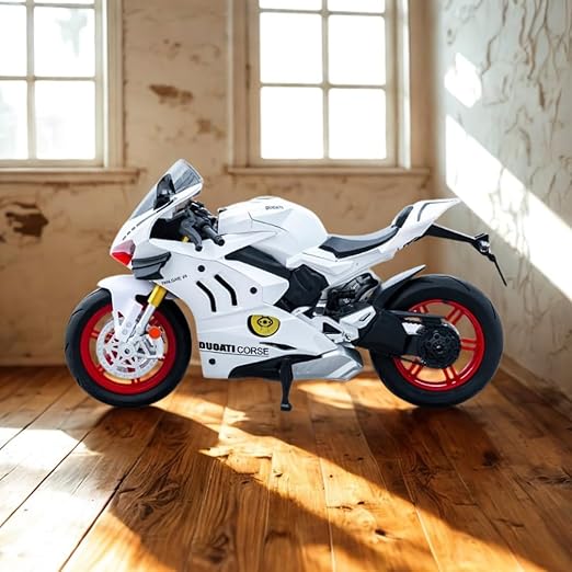 Diecast Ducati Motorcycle with Light & Sound