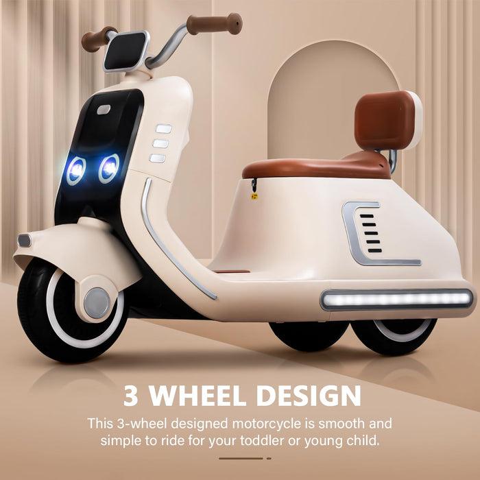 Electric Ride On Scooty with LED Lights