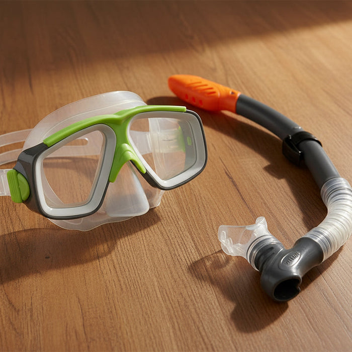 Intex 55949 Surf Rider Polycarbonate Snorkel & Mask