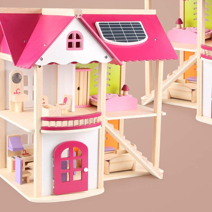 Classic Design Wooden Doll House