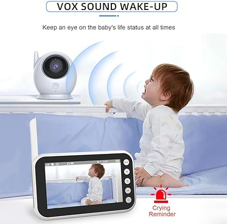 Baby Video Monitor with Audio Camera