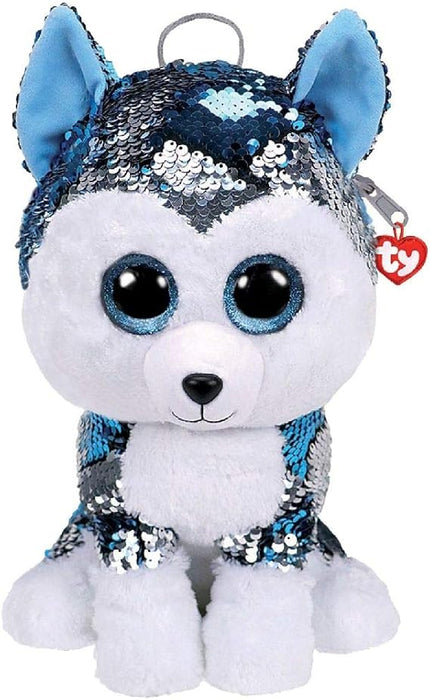TY Slush Sequin Husky Backpack