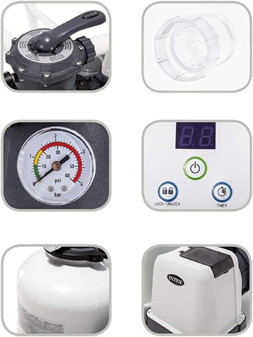 Intex 26644 Krystal Clear Sand Filter Pump