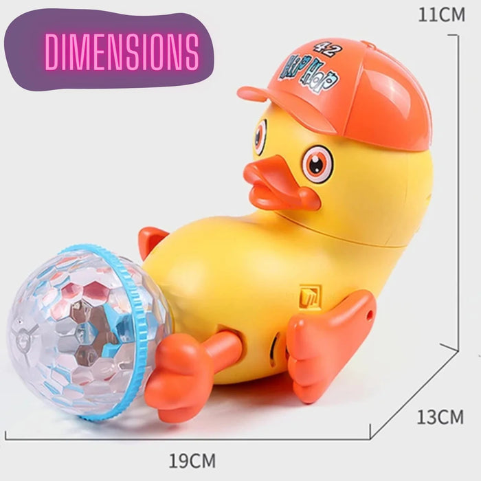 Ball Spinning Stunt Dancing Duck with Light & Sound
