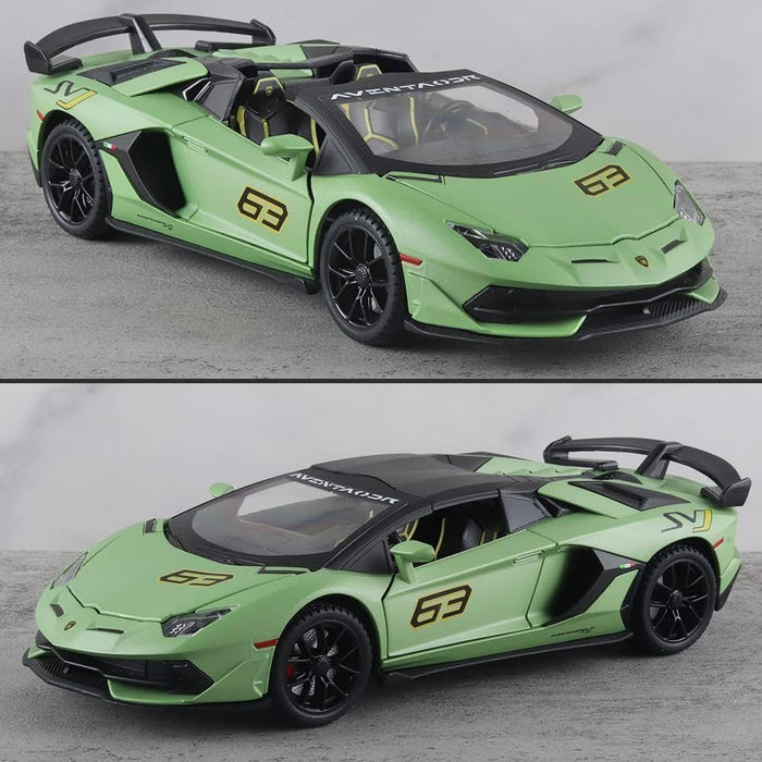 Diecast Lamborghini Aventador SVJ 63 Car