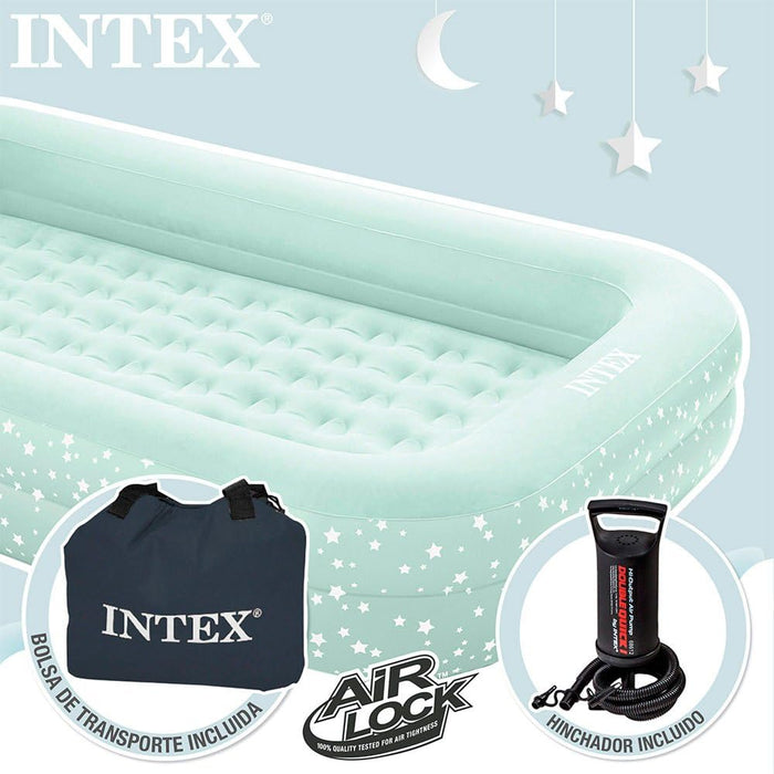 Intex Air Bed Kidz Travel Bed With Hand Pump 66810