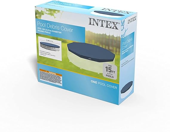 Intex 28032 Metal Frame Pool Cover 15ft