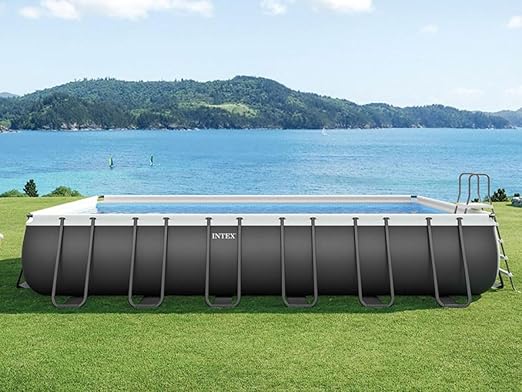 Intex Rectangular Ultra XTR Metal Frame Swimming Pool