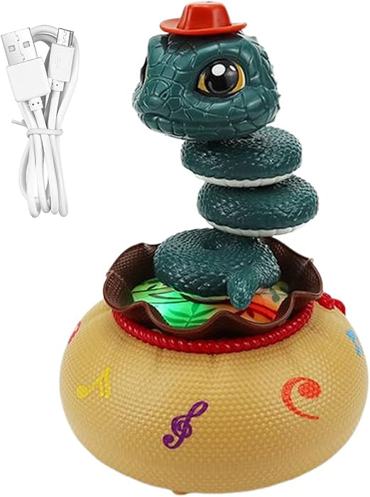 Rechargeable Twisted Snake with Light & Sound