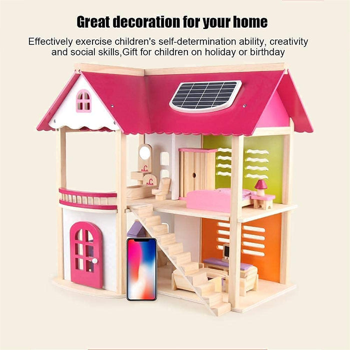 Classic Design Wooden Doll House