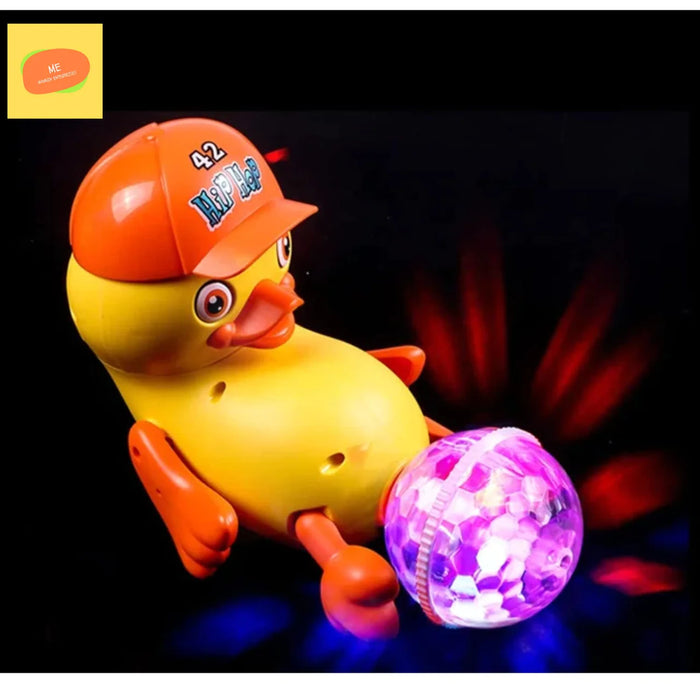 Ball Spinning Stunt Dancing Duck with Light & Sound